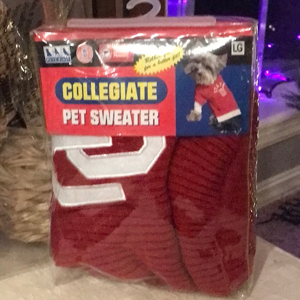 Pet Sweater Size Large